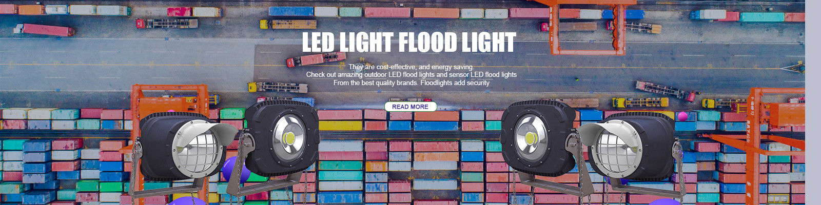 Zewnętrzne światło powodziowe LED